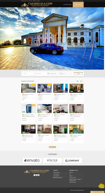 Web & Mobile Application for listing and promoting Real Estate Ads - Casa Regala